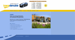 Desktop Screenshot of fahrschule-transdanubia.at